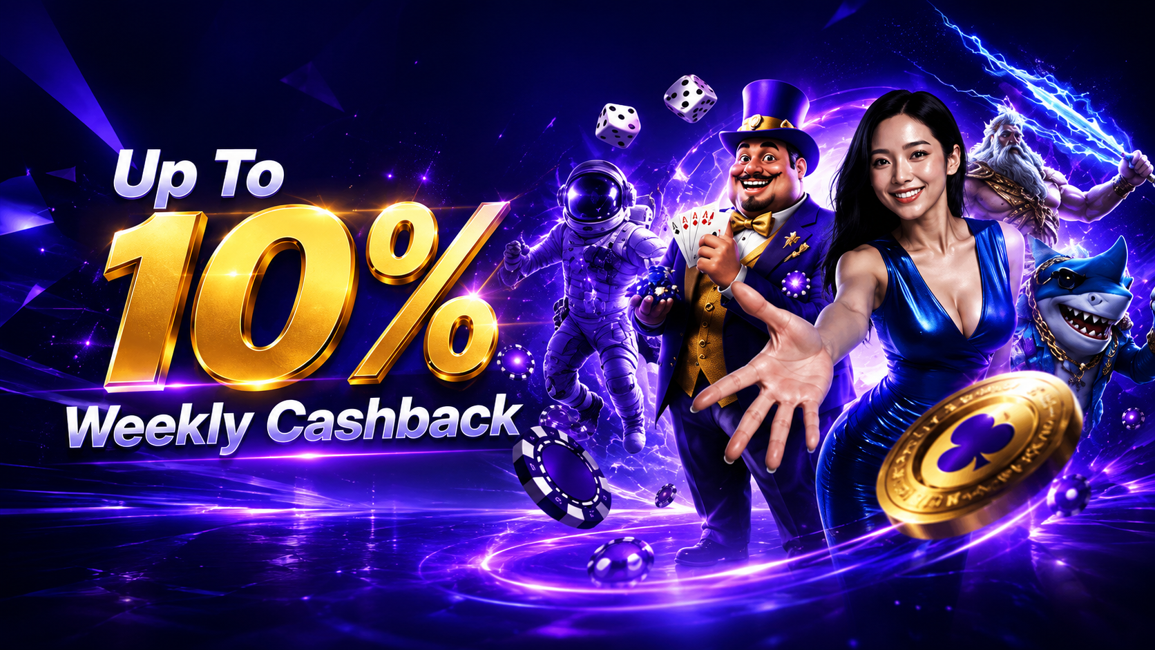 Weekly Cashback Banner